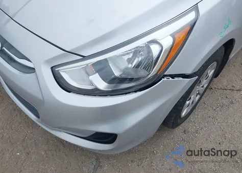 2016 Hyundai Accent Se z USA, uszkodzony, nr VIN KMHCT4AE9GU074456